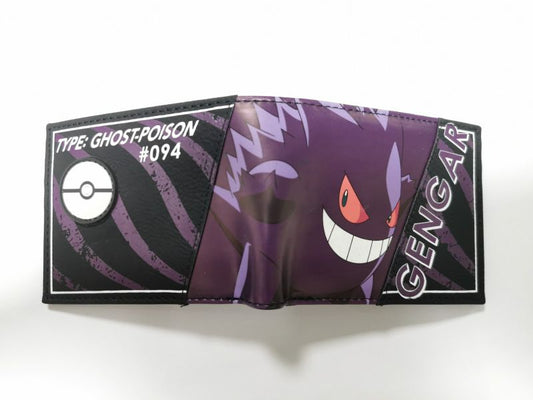 Pokémon Gengar Badge Bifold Wallet