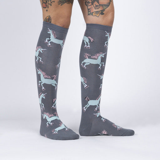 Women’s Rolling with the Ponies Knee High Socks