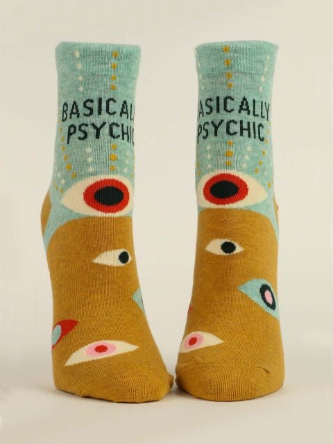 Blue Q Women’s Psychic Socks