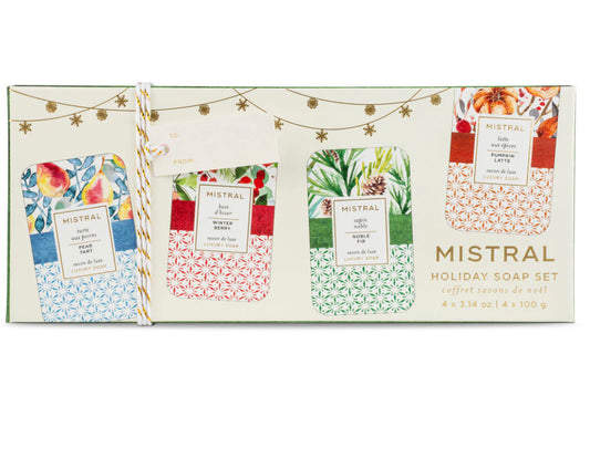 Mistral Holiday Soap Gift Set