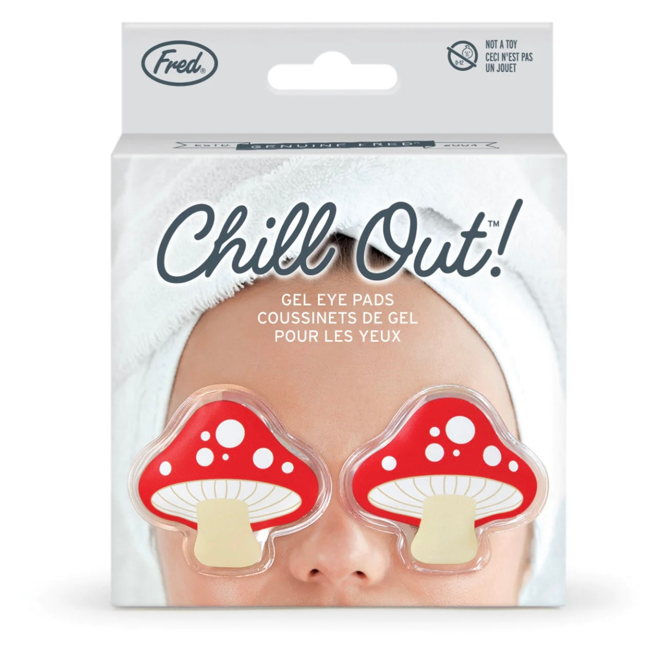 Fred Chill Out Eye Pads Mushrooms
