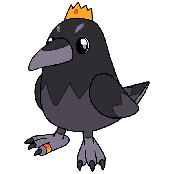 Squishable Mini King Raven