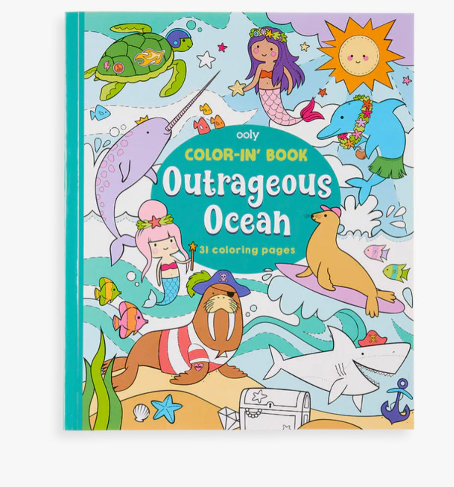 Ooly Oceans Colouring Book
