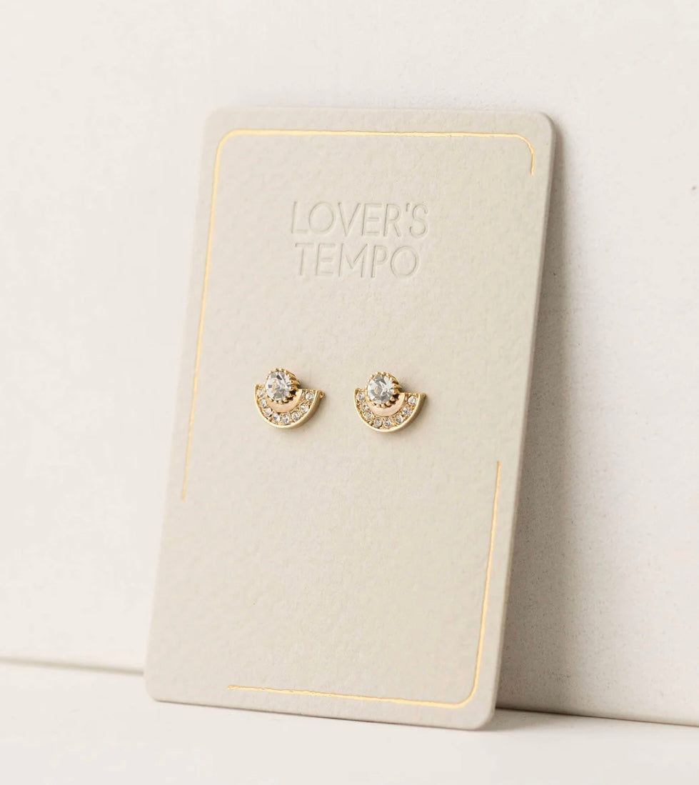 Lover’s Tempo Arc Post Earrings
