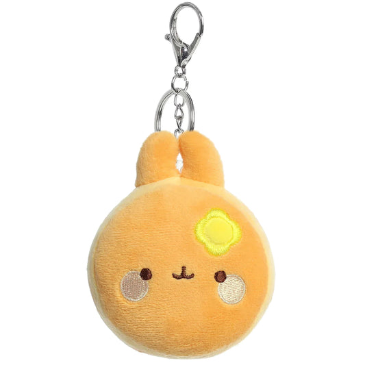 3" Molang Pancake Plush Keychain