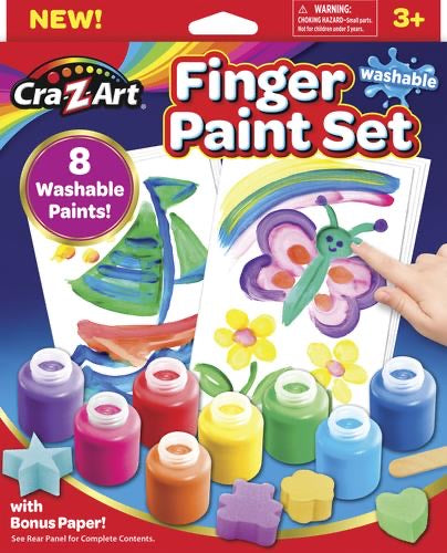 CraZArt Finger Paint kit