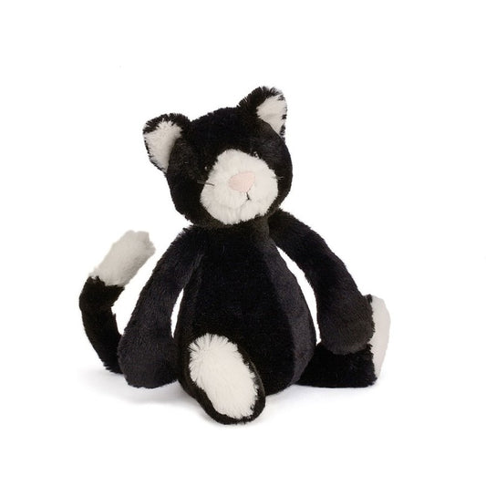 JellyCat Bashful Black & White Cat