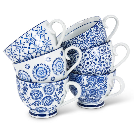 Blue Porcelain Mug
