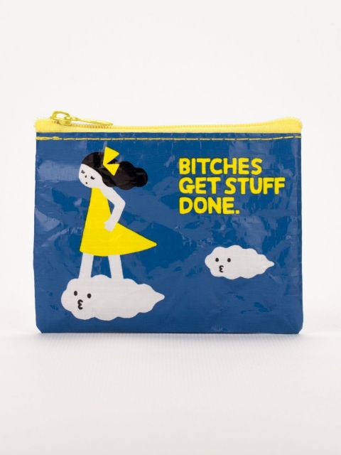 Blue Q Get Stuff Done Coin Purse