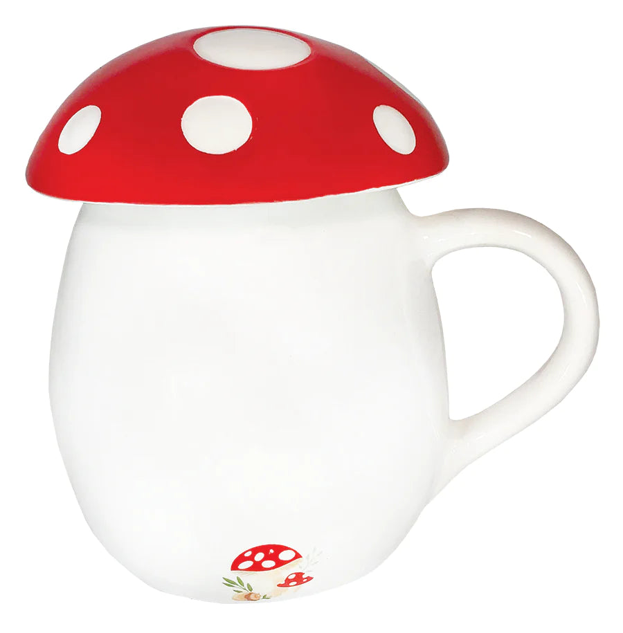 Streamline Mushroom Mug w/Lid