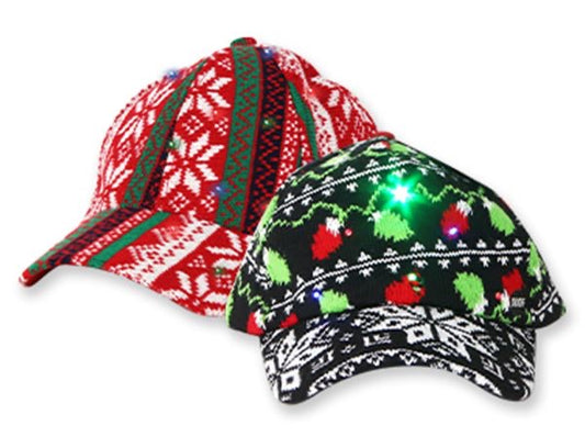 Light Up Ugly Sweater Knit Cap
