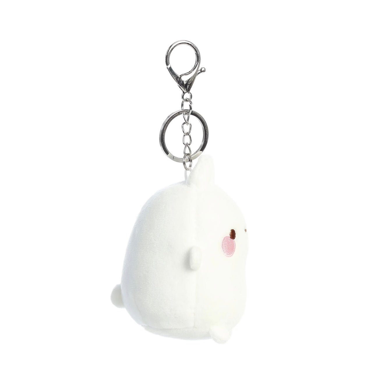 Molang Bunny Clip On Keychain