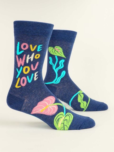 Blue Q Men’s Love Sock