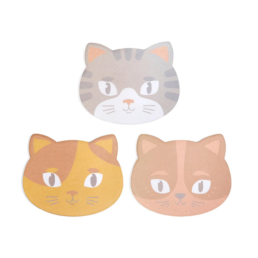 Kikkerland Kitty Cat Sticky Notes