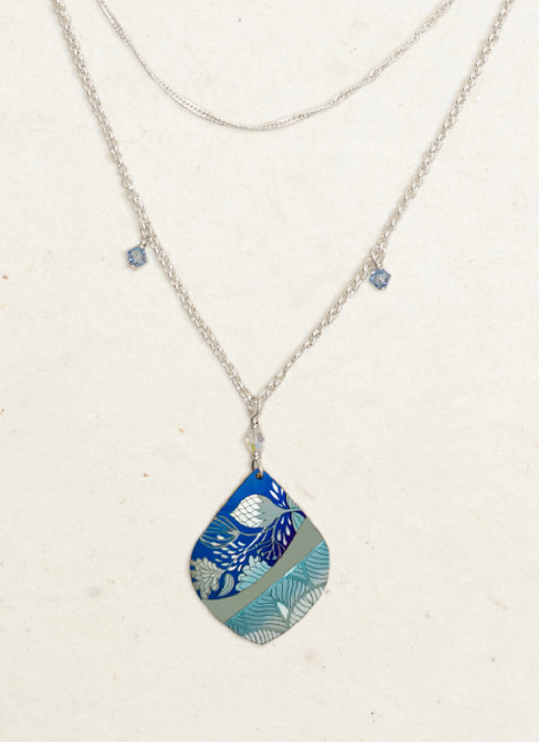 Holly Yashi Lani Blue Necklace