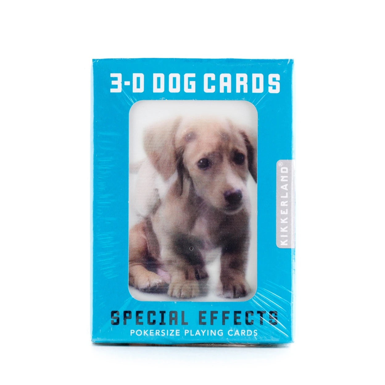 Kikkerland 3D Dog Playing Cards