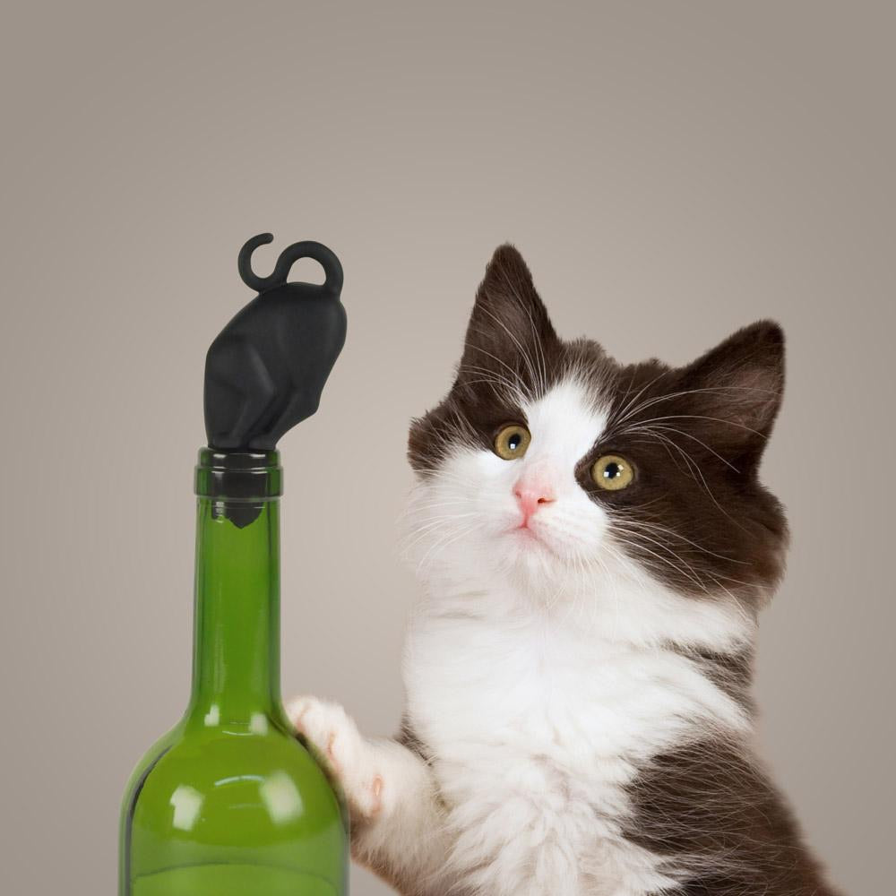 Fred Kitty Wine Stopper