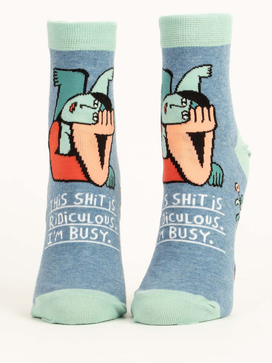 Blue Q Womens Ridiculous Socks