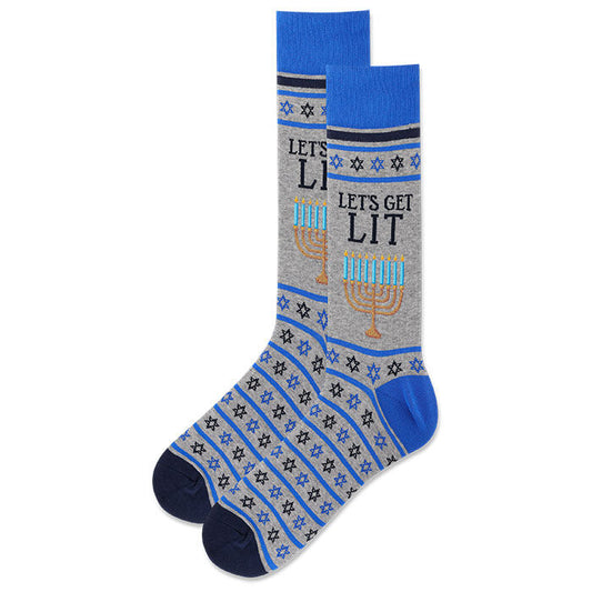 Hot Sox Men’s Hanukkah Sock