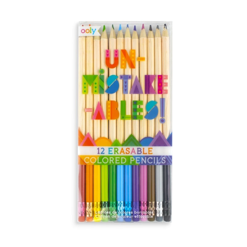 Ooly Erasable Pencil Crayons