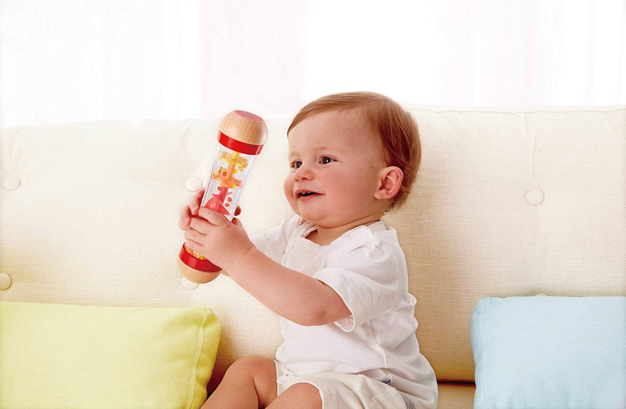 Hape Beaded Raindrops rattle – La Di Da Boutique