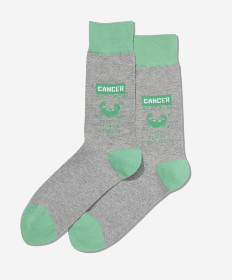 Hot Sox Mens Cancer Socks