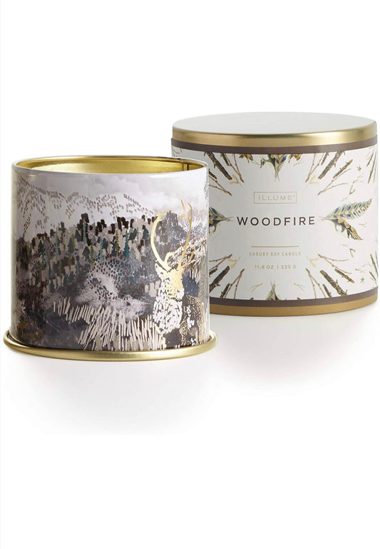 Illume Woodfire Candle